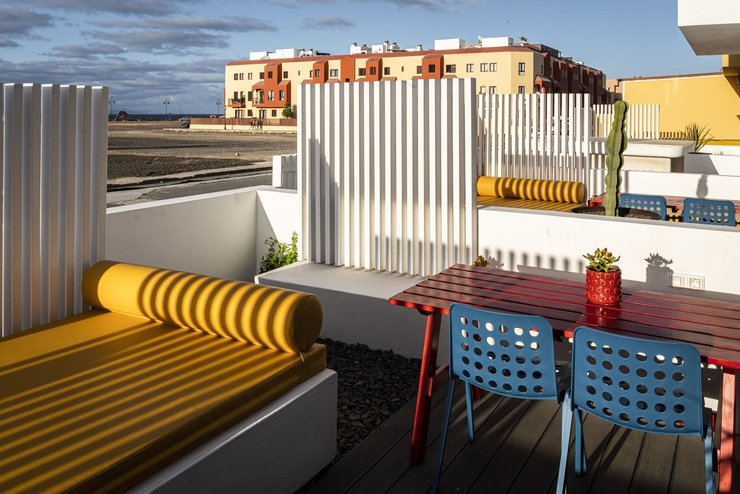 Dúplex independiente terraza - 1 dormitorio  Buendía Corralejo Fuerteventura