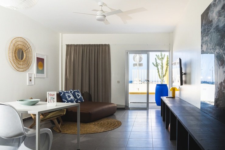 Dúplex con entrada independiente y terraza vista calle - 1 dormitorio Buendía Corralejo Fuerteventura Dúplex con entrada independiente y terraza vista calle - 1 dormitorio Buendía Corralejo Fuerteventura